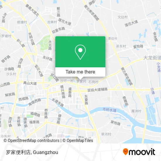 罗家便利店 map