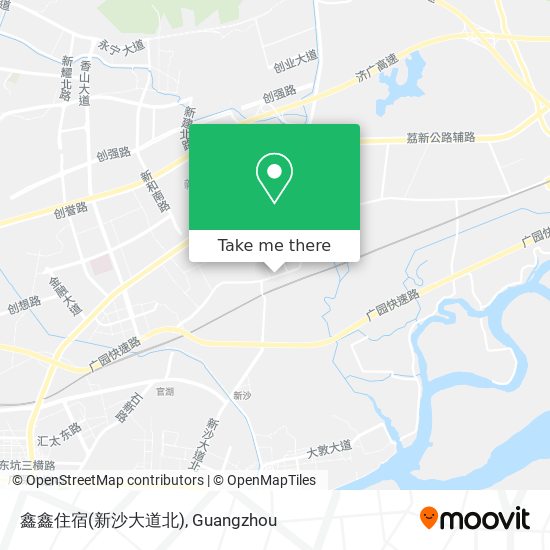 鑫鑫住宿(新沙大道北) map