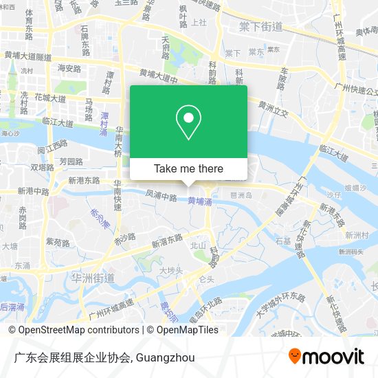 广东会展组展企业协会 map