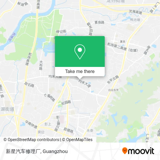 新星汽车修理厂 map