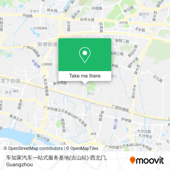 车知家汽车一站式服务基地(吉山站)-西北门 map