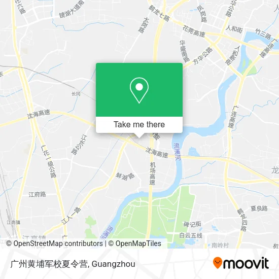 广州黄埔军校夏令营 map