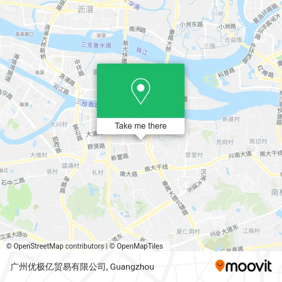 广州优极亿贸易有限公司 map