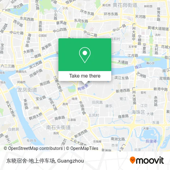 东晓宿舍-地上停车场 map
