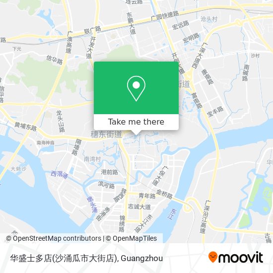 华盛士多店(沙涌瓜市大街店) map