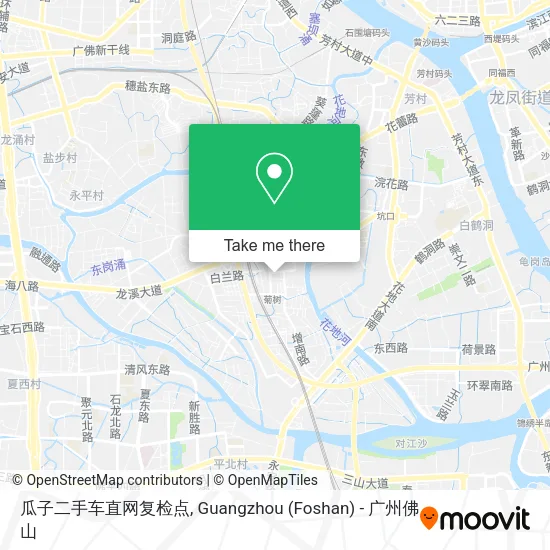 瓜子二手车直网复检点 map
