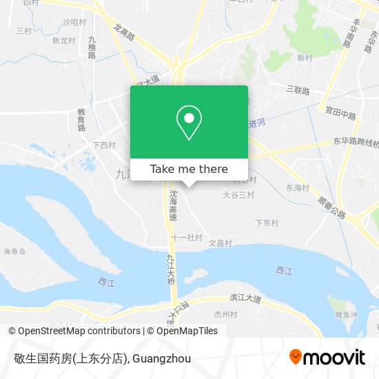 敬生国药房(上东分店) map