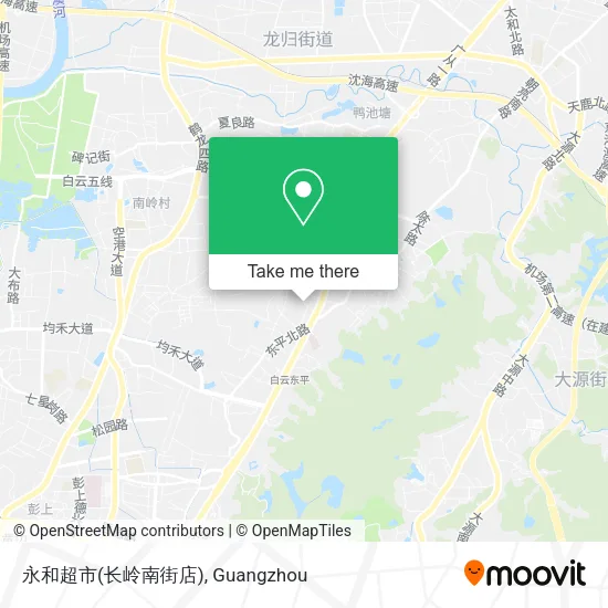 永和超市(长岭南街店) map