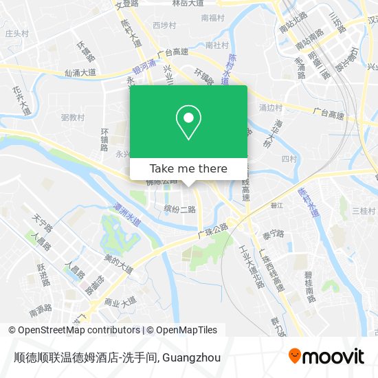 顺德顺联温德姆酒店-洗手间 map