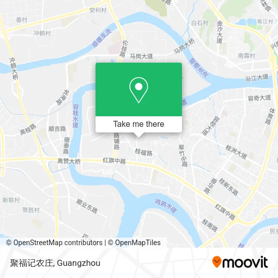 聚福记农庄 map