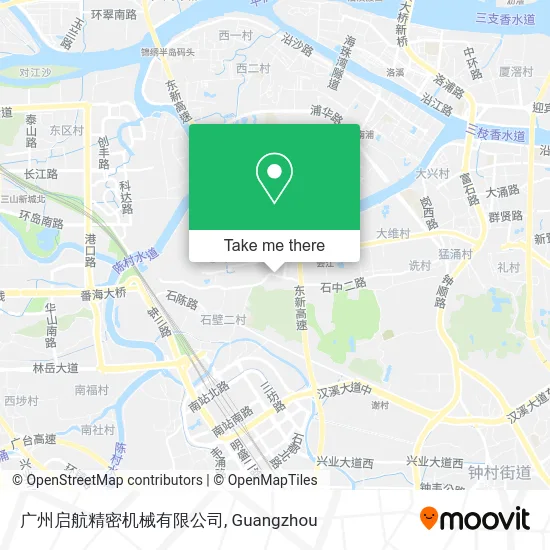 广州启航精密机械有限公司 map