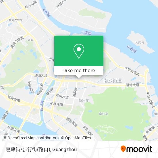 惠康街/步行街(路口) map
