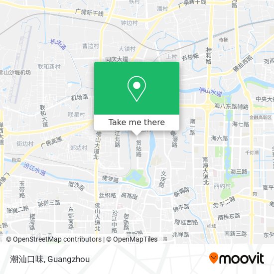 潮汕口味 map
