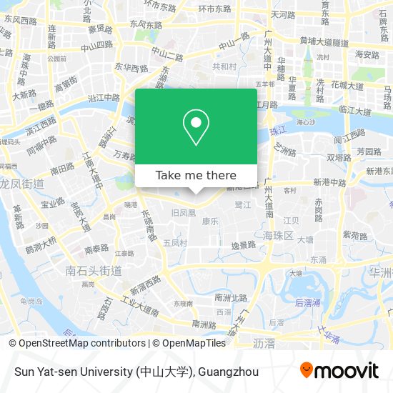 Sun Yat-sen University (中山大学) map
