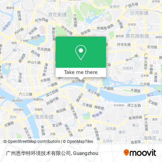 广州恩华特环境技术有限公司 map