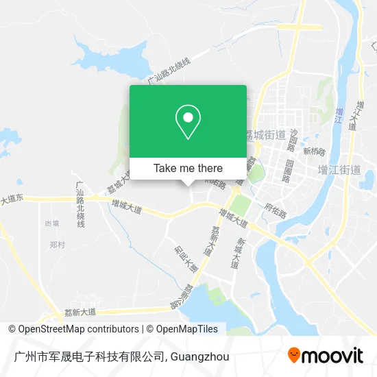 广州市军晟电子科技有限公司 map