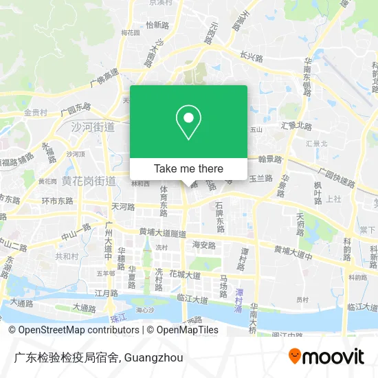广东检验检疫局宿舍 map