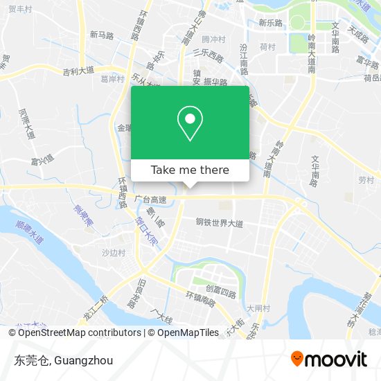东莞仓 map