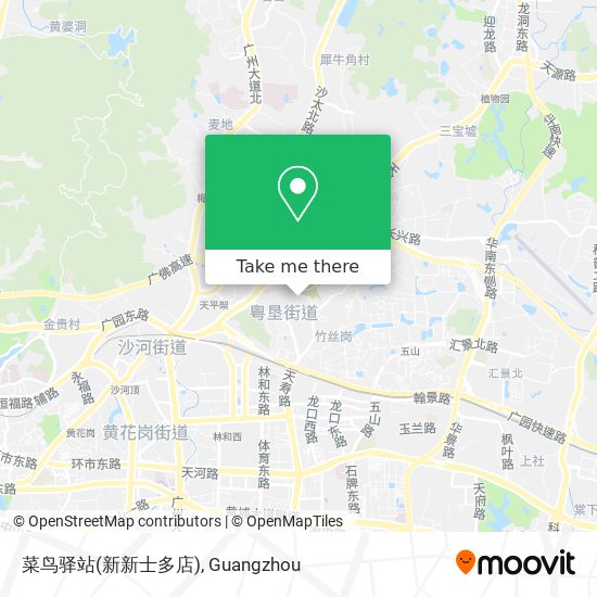 菜鸟驿站(新新士多店) map