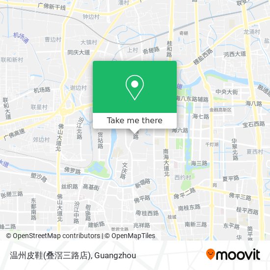 温州皮鞋(叠滘三路店) map