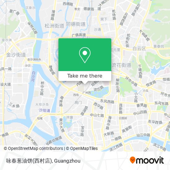 咏春葱油饼(西村店) map