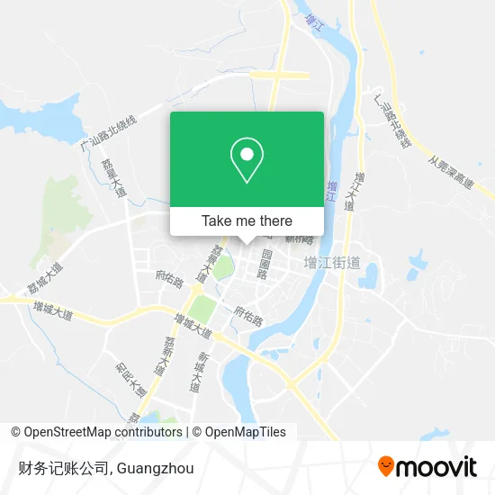财务记账公司 map