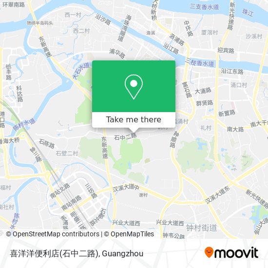 喜洋洋便利店(石中二路) map