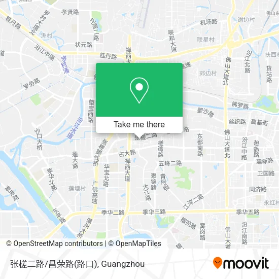 张槎二路/昌荣路(路口) map