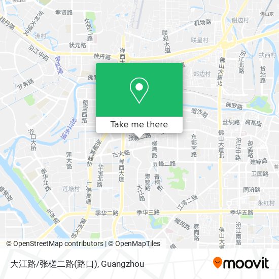 大江路/张槎二路(路口) map