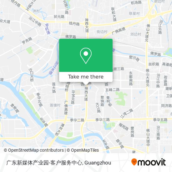 广东新媒体产业园-客户服务中心 map