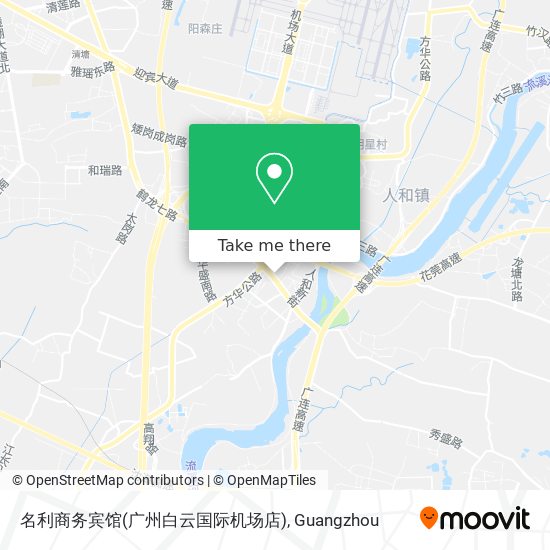 名利商务宾馆(广州白云国际机场店) map