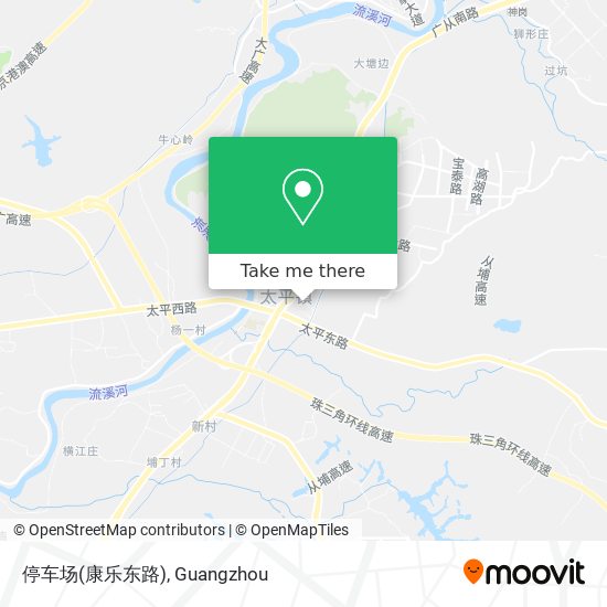 停车场(康乐东路) map