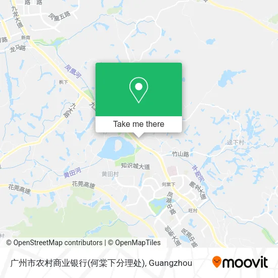 广州市农村商业银行(何棠下分理处) map