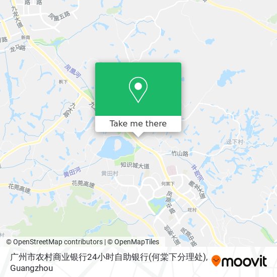广州市农村商业银行24小时自助银行(何棠下分理处) map