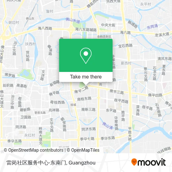 雷岗社区服务中心-东南门 map