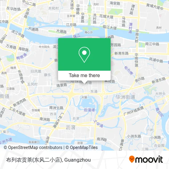 布列农贡茶(东风二小店) map