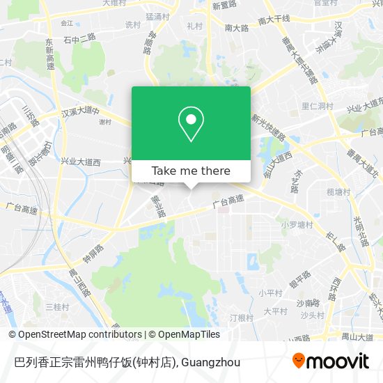 巴列香正宗雷州鸭仔饭(钟村店) map