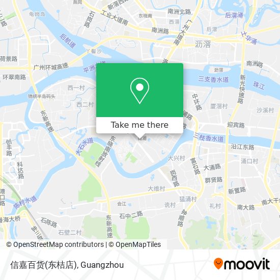 信嘉百货(东桔店) map