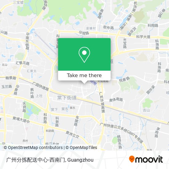 广州分拣配送中心-西南门 map