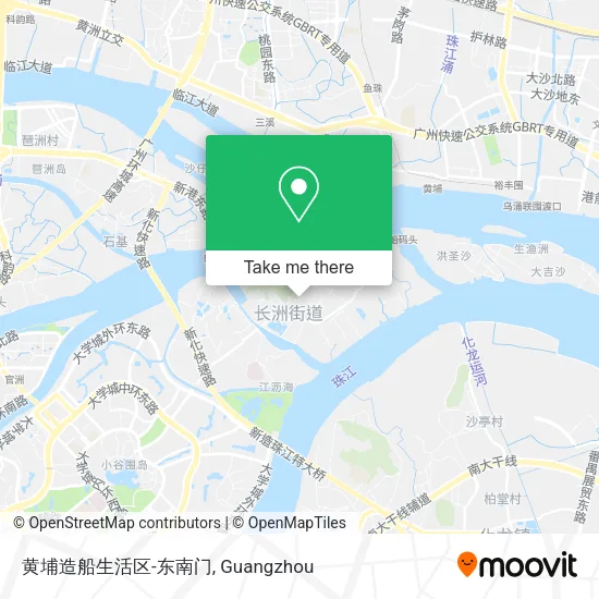 黄埔造船生活区-东南门 map