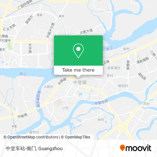 中堂车站-南门 map