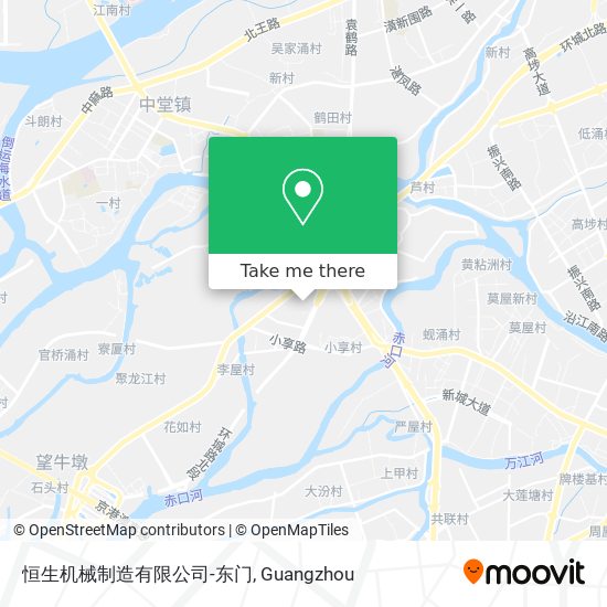 恒生机械制造有限公司-东门 map