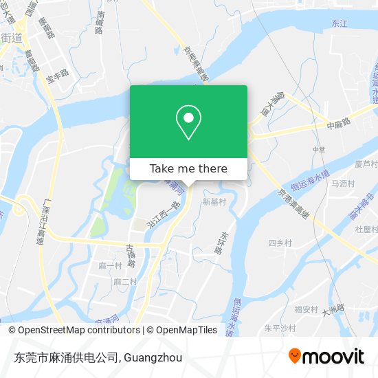 东莞市麻涌供电公司 map