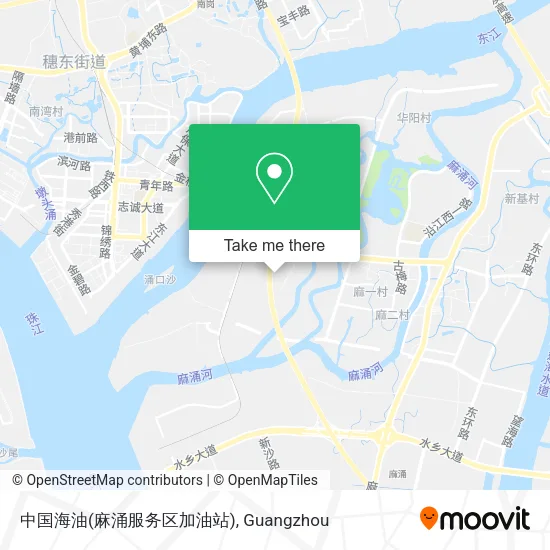 中国海油(麻涌服务区加油站) map