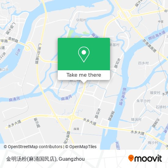 金明汤粉(麻涌国民店) map