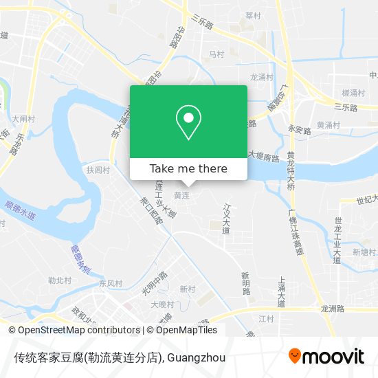 传统客家豆腐(勒流黄连分店) map