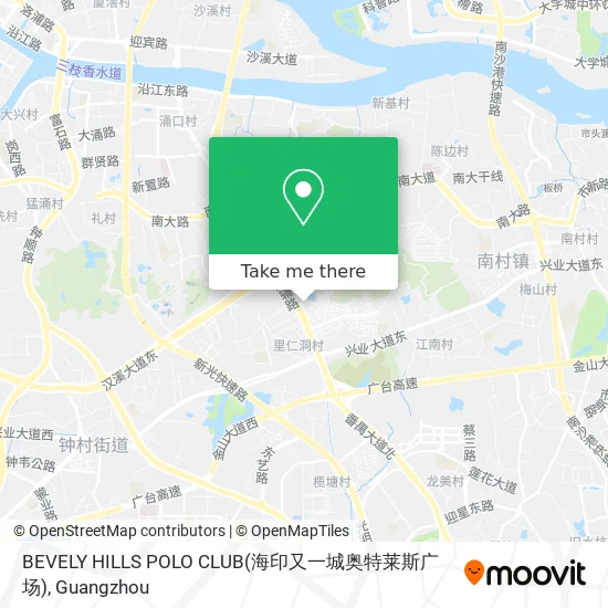 BEVELY HILLS POLO CLUB(海印又一城奥特莱斯广场) map