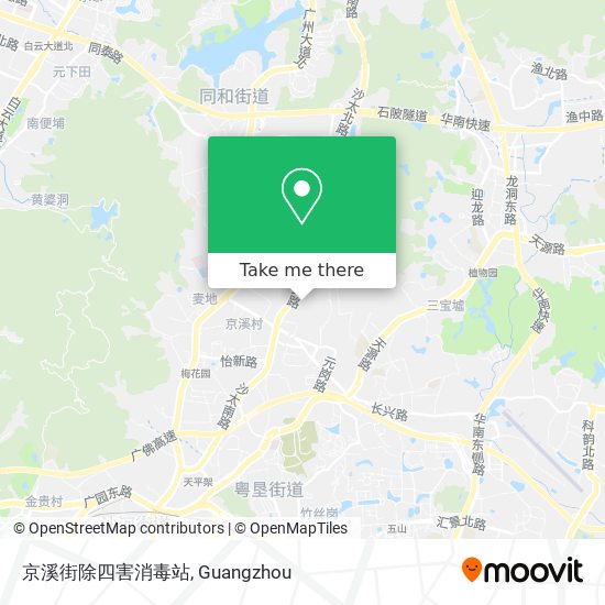 京溪街除四害消毒站 map