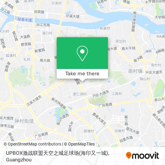 UPBOX激战联盟天空之城足球场(海印又一城) map