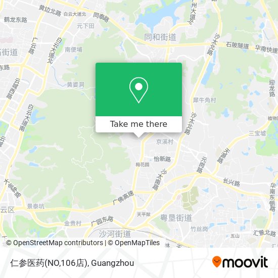 仁参医药(NO,106店) map
